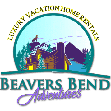 Round logo Beavers Bend Adventures - Luxury Vacation Home Rentals